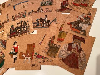 29 Cartoline in Sughero Sardegna