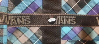 Mochila Vans Cuadros Azul y Morado