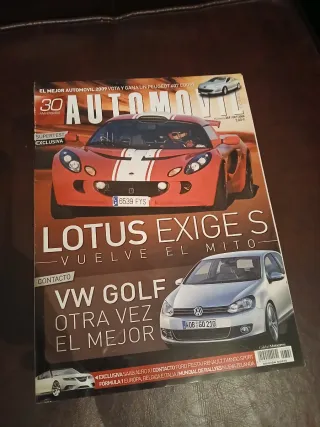 Revista Automóvil Lotus Exige S