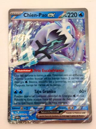Carta Pokémon Chien-Pao ex