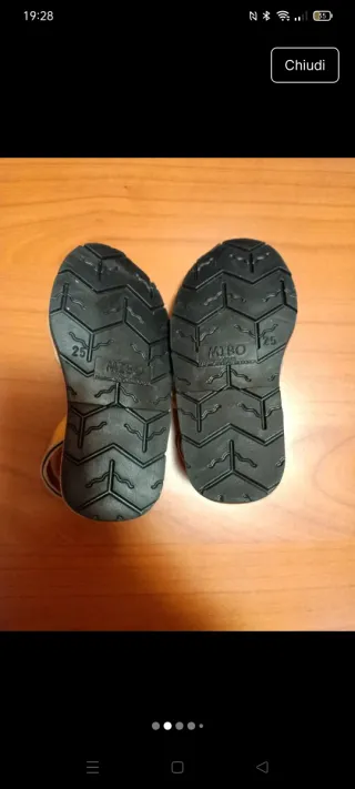 Sandali glitter Mibo taglia 25