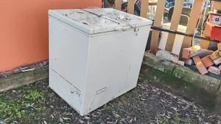 Arcón congelador blanco