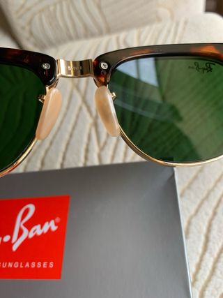 Gafas de sol Ray-Ban Clubmaster Marrón/Dorado