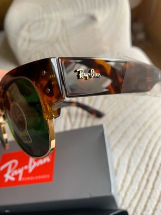 Gafas de sol Ray-Ban Clubmaster Marrón/Dorado