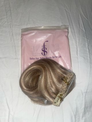 Extensiones de pelo natural con clips