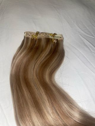 Extensiones de pelo natural con clips