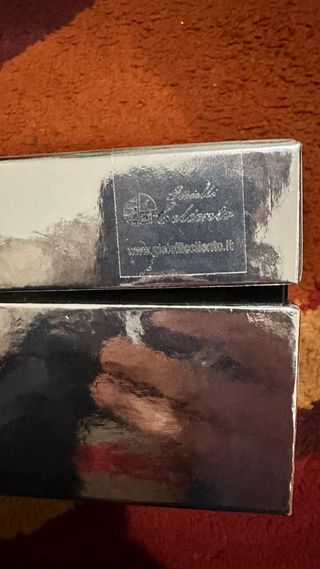 Scatola Argentata vintage orologio Breil