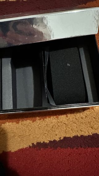 Scatola Argentata vintage orologio Breil
