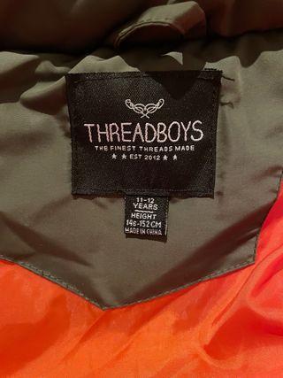 Abrigo plumífero niño Talla 12-13 años