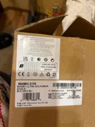 URGE VENTA SMART ULTRA SOUNDBAR BOSE