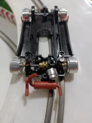 Chasis Slot 1/32 Lancia Delta S4 de SRC