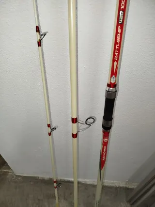 Caña de pescar surcasting kali kunnan battleship