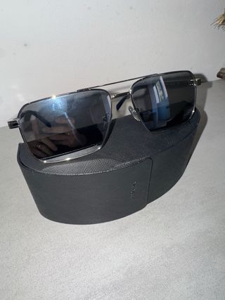 Gafas de sol Prada plateadas