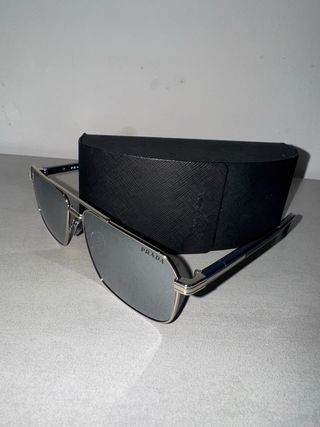 Gafas de sol Prada plateadas