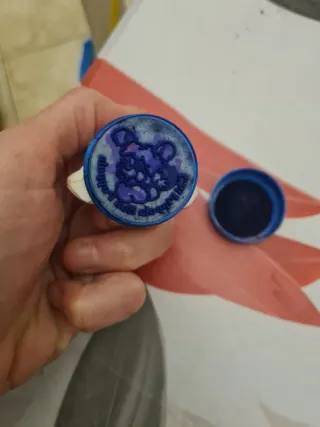 Timbro Popples anni '80