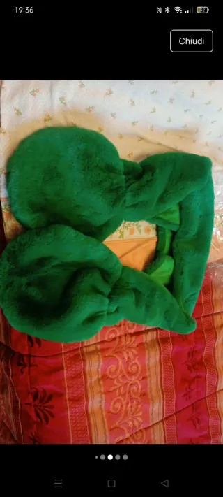 Coprispalle/stola donna verde