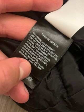 Chaleco The North Face Negro Talla M