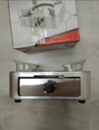 Mini estufa de alcohol portátil