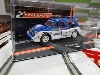 Coche Scalextric MG Metro 6R4 Lombard de Scaleauto