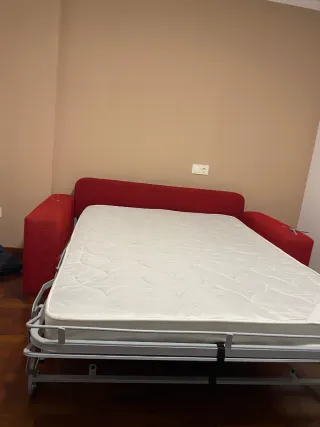 Sofá Cama doble con somier y colchón