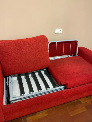 Sofá Cama doble con somier y colchón