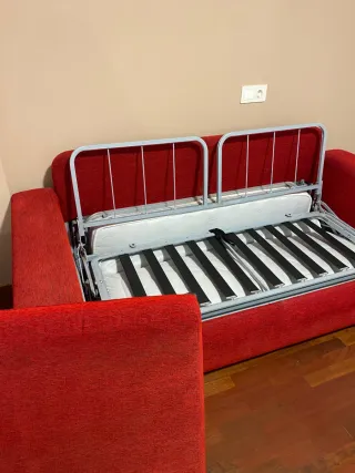 Sofá Cama doble con somier y colchón