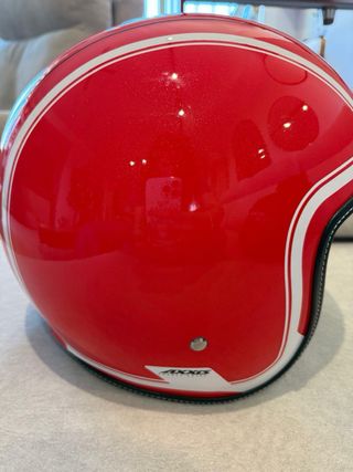 Casco Moto Axxis Talla XL Rojo