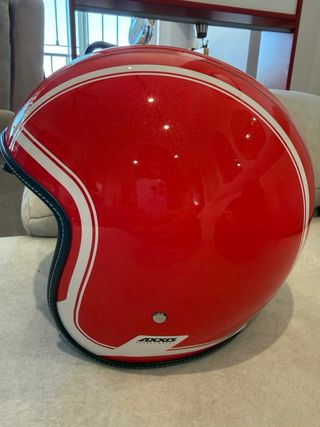 Casco Moto Axxis Talla XL Rojo