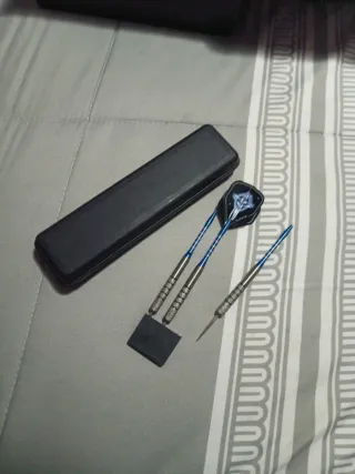 Dardos profesionales con estuche