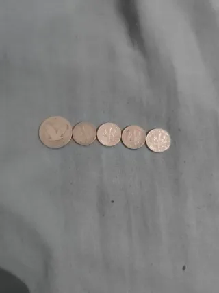 Monedas de Plata Antiguas