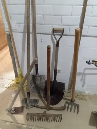 Lote Herramientas Jardinería