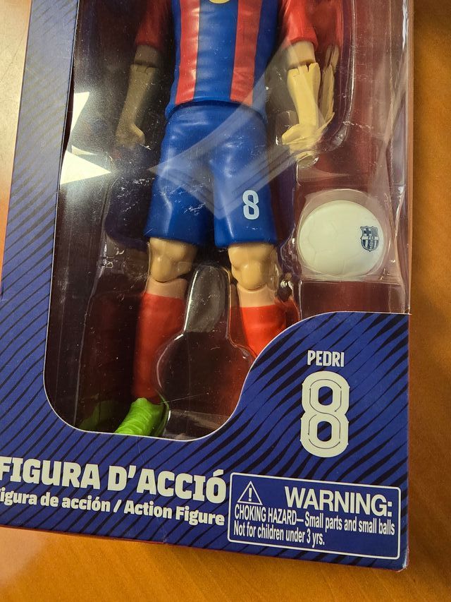 Figura Acción Pedri 8 FC Barcelona 20cm