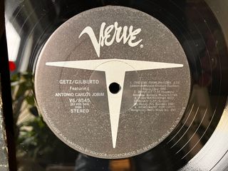 Getz / Gilberto LP Vinilo Jobim Ipanema USA
