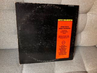 Getz / Gilberto LP Vinilo Jobim Ipanema USA