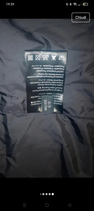 Giubbotto Hox 8/9 anni