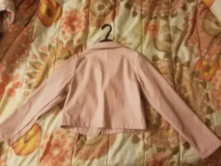 Giacchettina bambina rosa 10 anni
