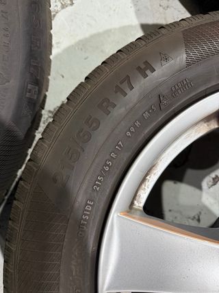 4 Llantas 5x112 con Neumáticos