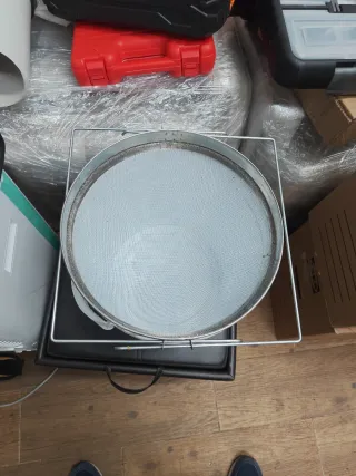 Colador de aluminio para apicultura
