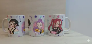 Taza Huntrix Guerreras Kpop