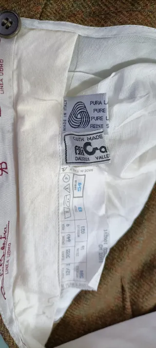 Pantaloni Renato Balestra in lana vergine