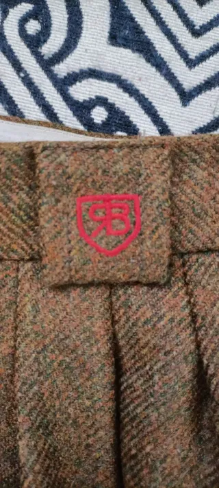 Pantaloni Renato Balestra in lana vergine