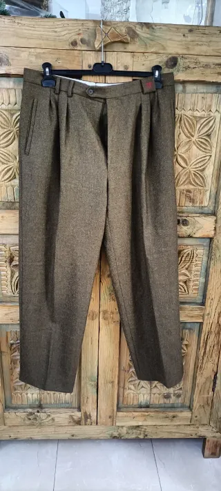 Pantaloni Renato Balestra in lana vergine