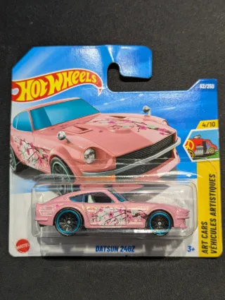Hot Wheels Datsun 240Z Rosa Nuevo