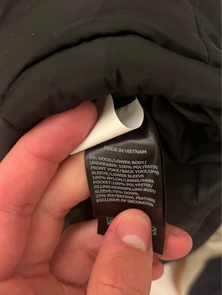 Chaleco The North Face Negro Talla L