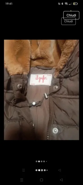 Giubbotto Il Gufo 3-4 anni