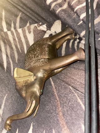 Figura Elefante Bronce Decorativo