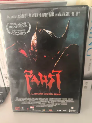 DVD Faust: La venganza está en la sangre