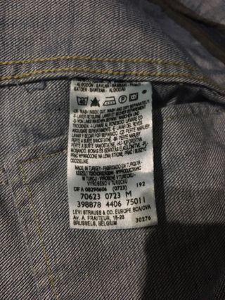 Chaqueta Vaquera Levi's Talla L