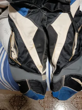Pantalón Moto Off-Road Azul/Negro bajante usados