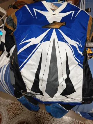 Pantalón Moto Off-Road Azul/Negro bajante usados